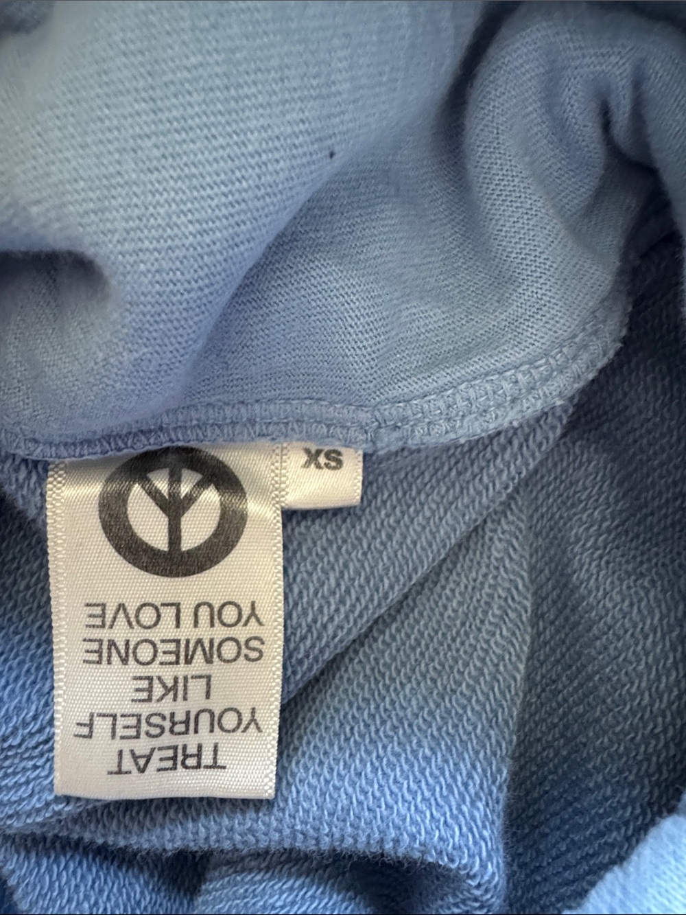 Madhappy Light Blue Kids Sweatpants with Multicolor Side Letters - Picture 5 of 5